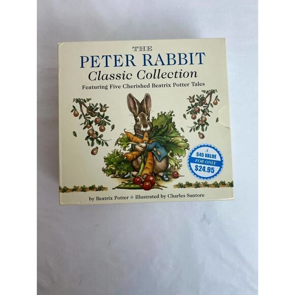 Boxed Edition Books The Peter Rabbit Classic Collection 5 Board Books - Picture 1 of 5